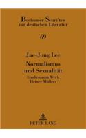 Normalismus Und Sexualitaet