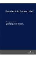 Festschrift fuer Gerhard Wolf