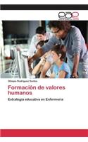 Formación de valores humanos