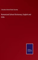 Romanized School Dictionary, English and Urdu