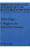 Collagen in Der Deutschen Literatur