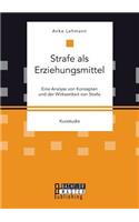 Strafe als Erziehungsmittel