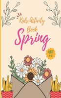 Kids Activity Book Spring
