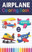 Airplane Coloring Book For Kids