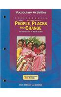 Holt People, Places, and Change: Vocabulary Activities: Western World; An Introduction to World Studies