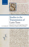 Studies in the Transmission of Latin Texts