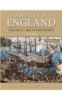 A History of England, Volume 2