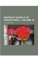 Waverley Novels (Volume 33); St. Ronan's Well: (English)