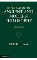 Explorations in Ancient and Modern Philosophy