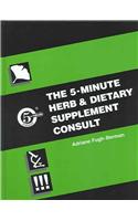 The 5-minute Herb and Dietary Supplement Consult