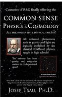 Common Sense Physics & Cosmology