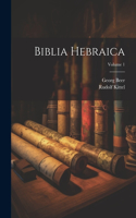 Biblia Hebraica; Volume 1