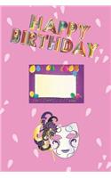 Happy Birthday: Cute Birthday Notebook Workbook Journal - holiday and celebration