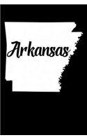 Arkansas: A Journal, Notepad, or Diary to write down your thoughts. - 120 Page - 6x9 - College Ruled Journal - Writing Book, Personal Writing Space, Doodle, N