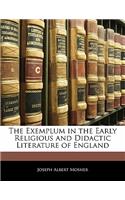 The Exemplum in the Early Religious and Didactic Literature of England: (English)