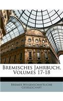 Bremisches Jahrbuch, Siebzehnter Band