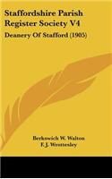 Staffordshire Parish Register Society V4