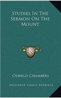 Studies In The Sermon On The Mount