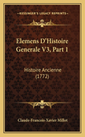Elemens D'Histoire Generale V3, Part 1