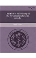 The Effect of Outsourcing on the Performance of Public Schools