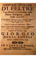 Memorie Storiche Di Feltre
