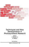 Techniques and New Developments in Photosynthesis Research
