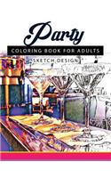 Party Coloring Books for Adults