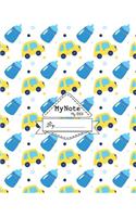 Notebook: My Note My Idea,8 x 10, 110 pages: Baby Toy
