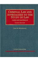 Criminal Law and Approaches to the Study of Law