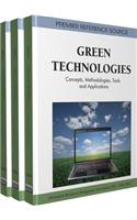 Green Technologies: Concepts, Methodologies, Tools and Applications