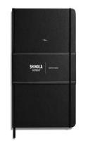 Shinola Journal, HardLinen, Plain, Jet Black (8 x 9.25)