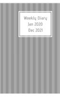 Weekly Diary Jan 2020 - Dec 2021