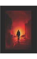 Large Notebook: Apocalypse 200 pages college ruled - 8.5 x 11 inches - 21.59 x 27.94 cm: Perfect for Writing, Journaling, Notekeeping at home, school, office by Jac(1 Jacky Diamonds Notebooks)