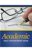 Academic Daily Appointment Book