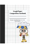 Graph Paper Composition Notebook