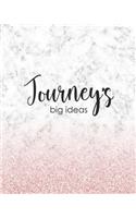 Journey's Big Ideas: Personalized Notebook - 8x10 Lined Women's Journal