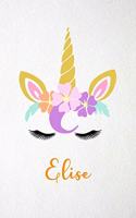 Elise A5 Lined Notebook 110 Pages