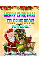 Merry Christmas Coloring Books For Adult