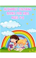 Alphabet Coloring Books For Kids Ages 4-8