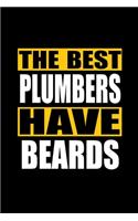 The Best Plumbers have Beards: 110 Game Sheets - Four in a Row Fun Blank Games - Soft Cover Book for Kids for Traveling & Summer Vacations - Mini Game - Clever Kids - 110 Lined pa