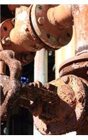 Rusted Iron Pipes Journal: Take Notes, Write Down Memories in this 150 Page Lined Journal