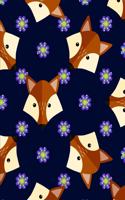Fox Notebook Dot Grid: Wildlife Animal Bullets Notebook Dotted Paper Sheet Journal Book Doodling Drawing Sketching Journaling Women Girl Men Boy Teen Writing Diary School (8 Fox Notebook Dot Grid)