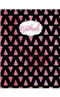 Notebook: Watermelon College Ruled Composition Notebook