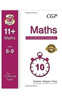 10-Minute Tests for 11+ Maths Ages 8-9 - CEM Test