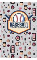 Baseball Stadiums Record Book: (105 Baseball Stadiums Record Book)