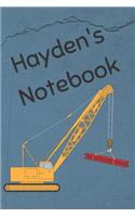 Hayden's Notebook