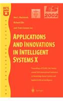 Applications and Innovations in Intelligent Systems X