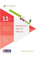 11+ Tuition Guides: Numerical Ability Workbook 2