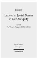 Lexicon of Jewish Names in Late Antiquity