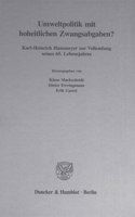 Umweltpolitik Mit Hoheitlichen Zwangsabgaben?